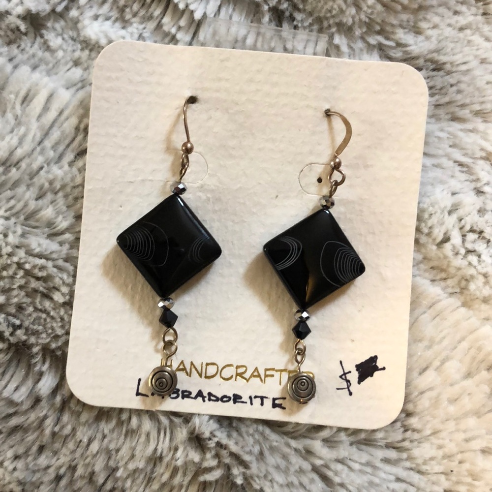 Handcrafted Labradorite Sterling Silver Earrings
